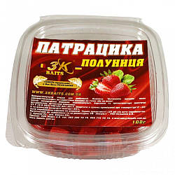 Патрацика насадна 3K Baits, 100г Полуниця