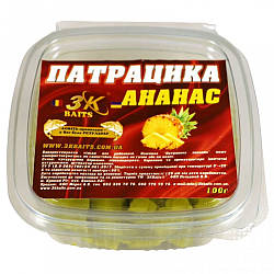 Патрацика насадна 3K Baits, 100г Ананас