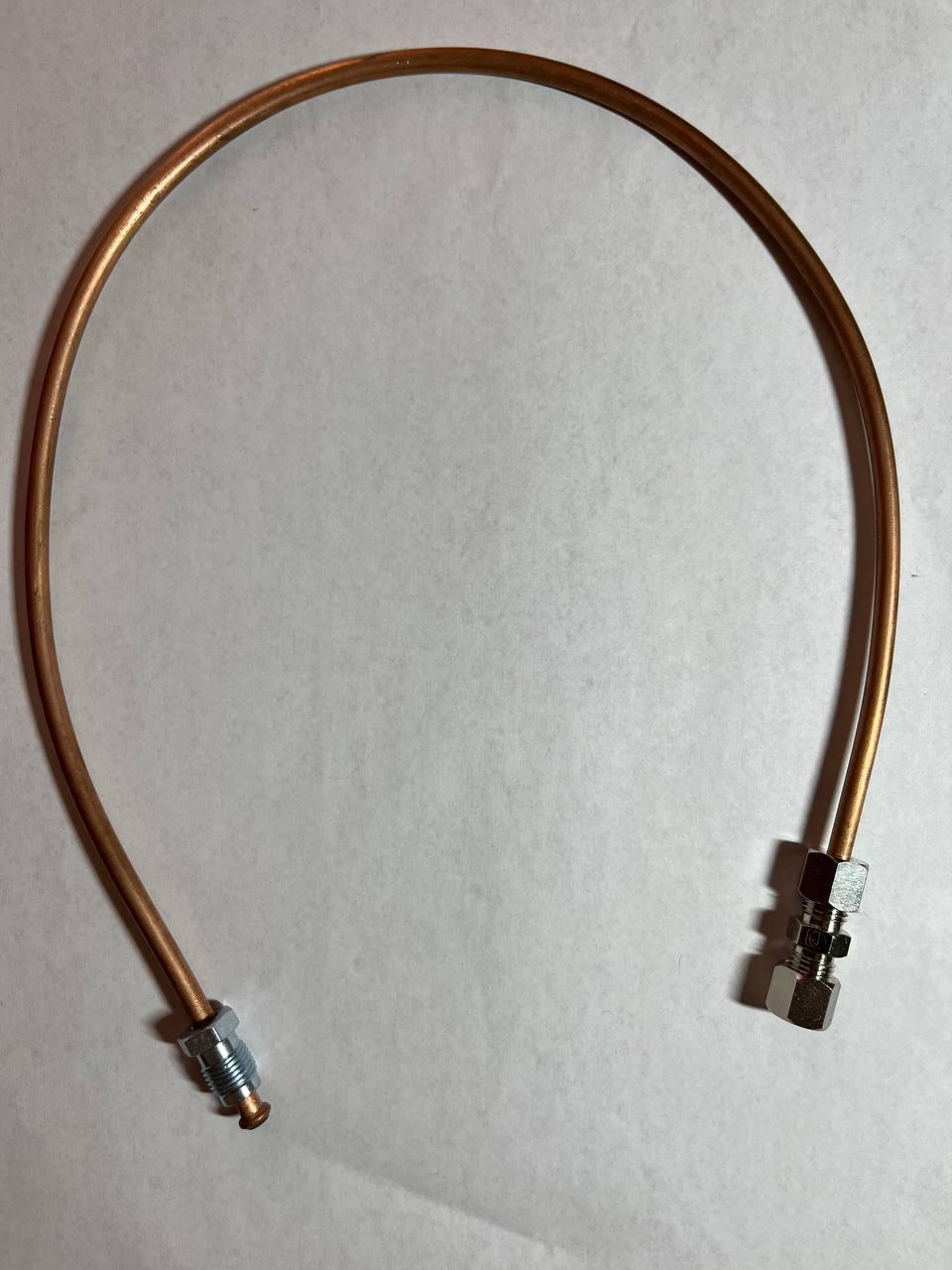 Закупити по опту або роздрібу З'єднувач (сталевий) без вальцьовий трубок гальмівних d4.75 х 0,2м штуцер 10х1,25