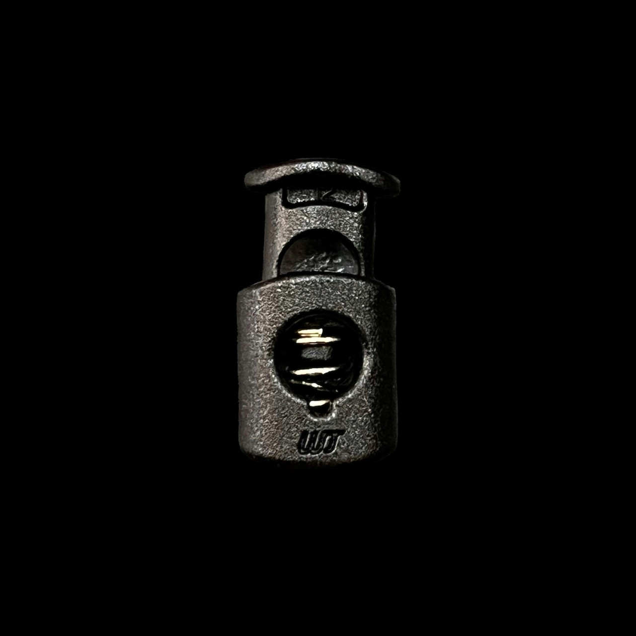 Фіксатор Small Elipce WJ для шнура 7 мм, матеріал ацеталь колір чорний, фото 1