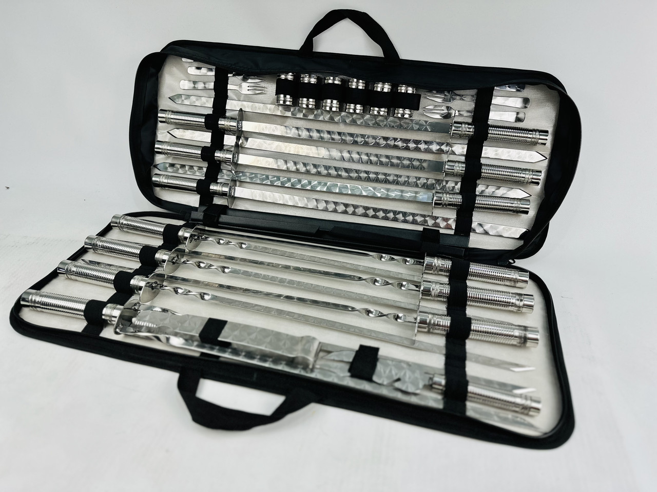 Набір шампурів для м'яса та для люля-кебаб, фото 1