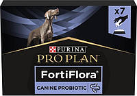 Дополнительный корм для взрослых собак и щенков Purina Pro Plan FortiFlora Canin Probiotic 7 шт по 1 г