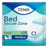 Гигиенические пеленки Tena тена Bed Super 60*90 (26шт) плотные