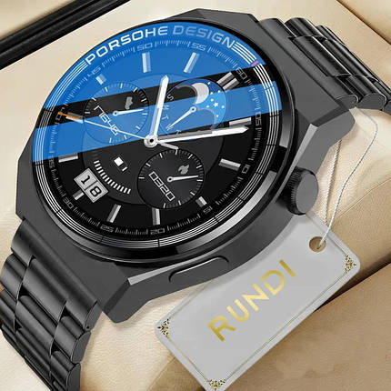 Розумний наручний смарт-годинник Smart Shturman Black, фото 1