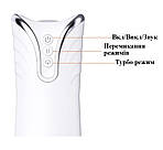 Автоматичний мастурбатор чоловічий Wi Telescopic ProMax зі звуком. Білий, фото 2