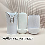 Автоматичний мастурбатор чоловічий Wi Telescopic ProMax зі звуком. Білий, фото 8