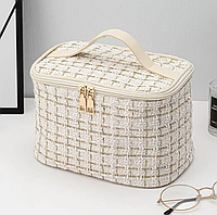 Жіноча косметичка дорожня / Органайзер для косметики / Косметичка для гігієни