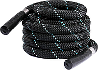 Канат тренировочный для кроссфита 9м Battle Rope WCG 38х9 BEISHOP