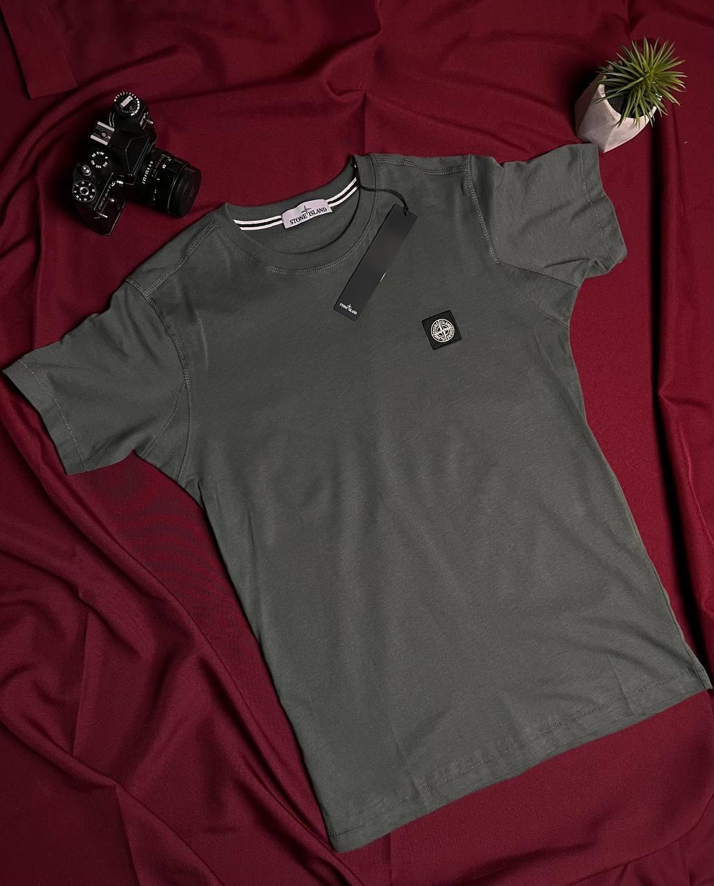Купить Футболка Stone Island Casual Military Рубашка Стон Айленд Черная ...