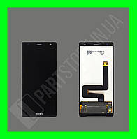 Дисплей Sony Xperia XZ2 (H8216 / H8266 / H8276 / H8296) с сенсором, черный (оригинальные комплетующие)