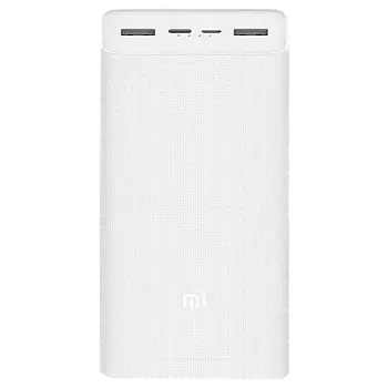 Xiaomi Mi Power Bank 3 30000 mAh 24W Fast Charge PB3018ZM White (VXN4307CN) Повербанк