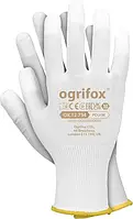 Рукавички нейлон поліуретанові Ogrifox білі, р.10