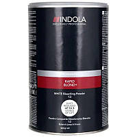 Безпиловий освітлюючий порошок Indola Profession Rapid Blond+ Білий 900гр.