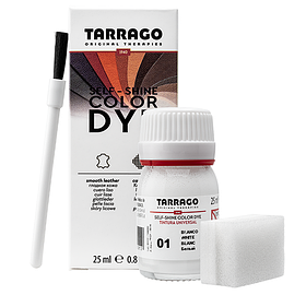 Барвник для гладкої шкіри та текстилю Tarrago Color Dye 25 мл колір білий (01)