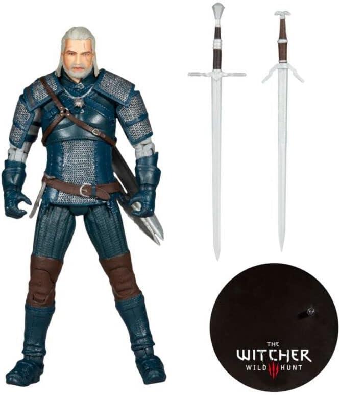 Фігурка Відьмак Геральт із равій 18 см McFarlane Toys The Witcher Geralt of Rivia 13408-7