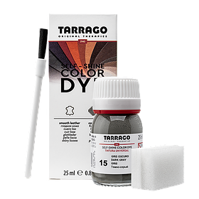 Барвник для гладкої шкіри та текстилю Tarrago Color Dye 25 мл колір темно-сірий (15)
