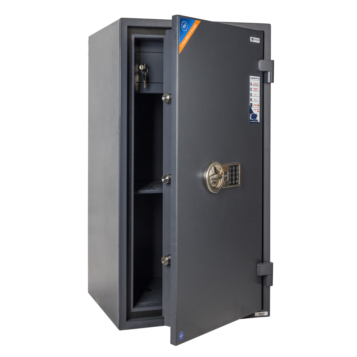 Сейф вогнезламостійкий BFS 95 T EL 950х505х440(ВхШхГ), від зламу 1 клас, від вогню 30 хв., з електронним замком