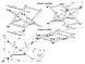 Механізм журнально обіднього столу трансформера X-Fly / Механізм для столу трансформера Х-Флай, фото 3