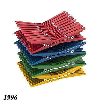 Прищіпка Крокодил міні 20 шт (4шт)