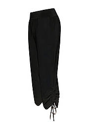 Літні штани жіночі — капрі із затяжками / 54 56 58 60 64 / бриджі та штани капрі літо / великі розміри /