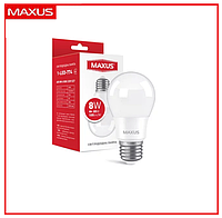 LED лампа MAXUS A55 8W 4100K 220V E27 (1-LED-774)