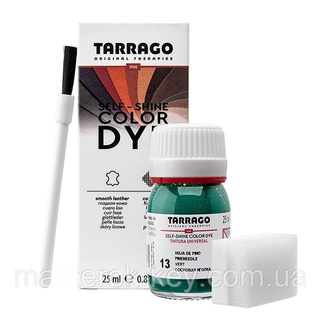 Барвник для гладкої шкіри та текстилю Tarrago Color Dye 25 мл колір ялиця (13)