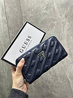 Гаманець жіночий Брендовий Кошельок Гес Guess Кошелек Синий Женский Брендовый Кошельок Гес Guess