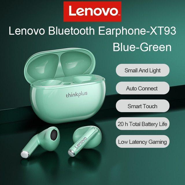 Бездротові навушники lenovo ThinkPad Plus XT93 Bluetooth гарнітура зелені