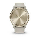 Vivomove Trend Cream Gold Stainless Steel Bezel with French Gray Case and Silicone Band, фото 4