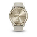 Vivomove Trend Cream Gold Stainless Steel Bezel with French Gray Case and Silicone Band, фото 5