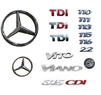 Емблеми Mercedes Vito/Viano/Sprinter