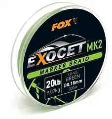 ШНУР ДЛЯ МАРКЕРА FOX EXOCET MK2 MARKER BRAID 0.18MM 20LB
