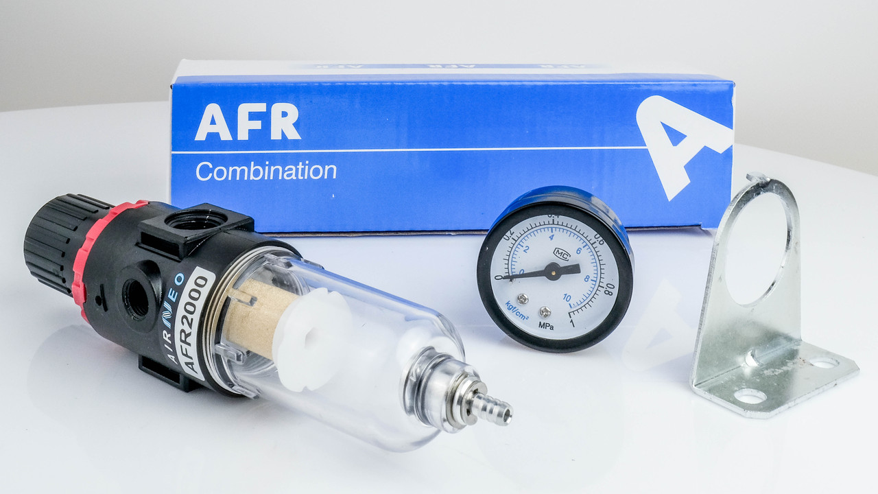 Фільтр - сапун  в комплекті з манометром AFR2000, фото 1