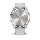 Vivomove Trend Silver Stainless Steel Bezel with Mist Gray Case and Silicone Band, фото 3