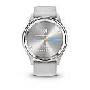 Vivomove Trend Silver Stainless Steel Bezel with Mist Gray Case and Silicone Band, фото 4