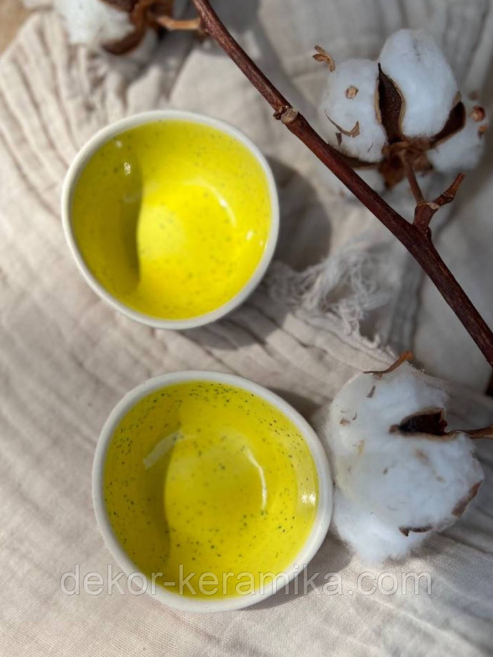 Соусник для суші 40 мл, «Simple yellow»