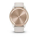 Vivomove Trend Peach Gold Stainless Steel Bezel with Ivory Case and Silicone Band, фото 4