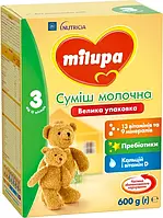 Milupa Суміш молочна суха 3 (дитяче молочко) 600г 12м+