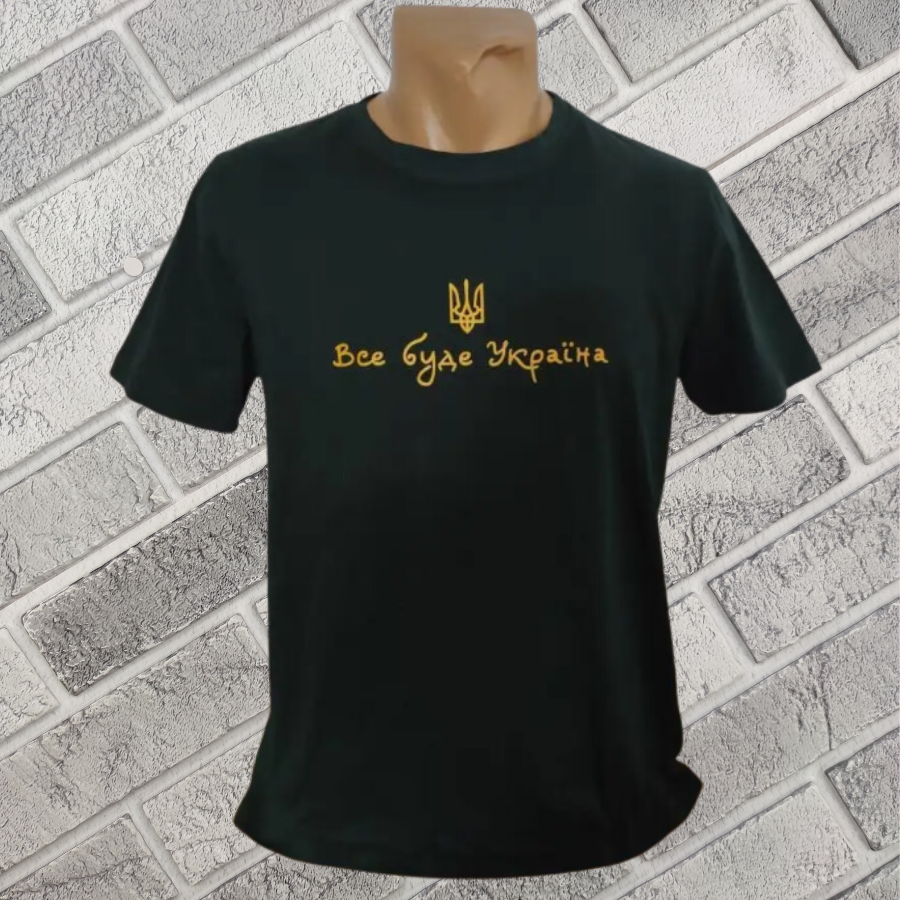 Футболка патріотична р.L Україна преміум 30035391, фото 1