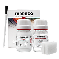 Краситель для гладкой кожи и текстиля + очиститель Tarrago Color Dye 25мл+25мл цвет белый (01)