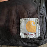 Сумка слінг Кархарт Carhartt WIP нагрудна чорна барсетка. Кархарт сумка через плече (месенджер сумка). Люкс, фото 6