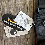 Сумка слінг Кархарт Carhartt WIP нагрудна чорна барсетка. Кархарт сумка через плече (месенджер сумка). Люкс, фото 8