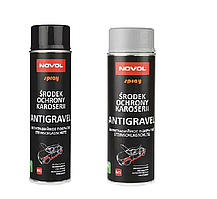 NOVOL SPRAY SPRAY антигравійне покриття сірий, чорний 500 мл