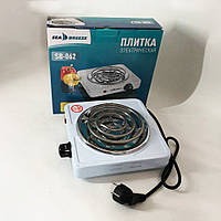 Електроплита настільна побутова Sea Breeze SB-062 1000 Вт, Плита для любителів готувати IS-98