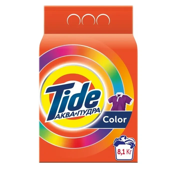 Порошок для прання Tide Аква пудра автомат color 8,1 кг