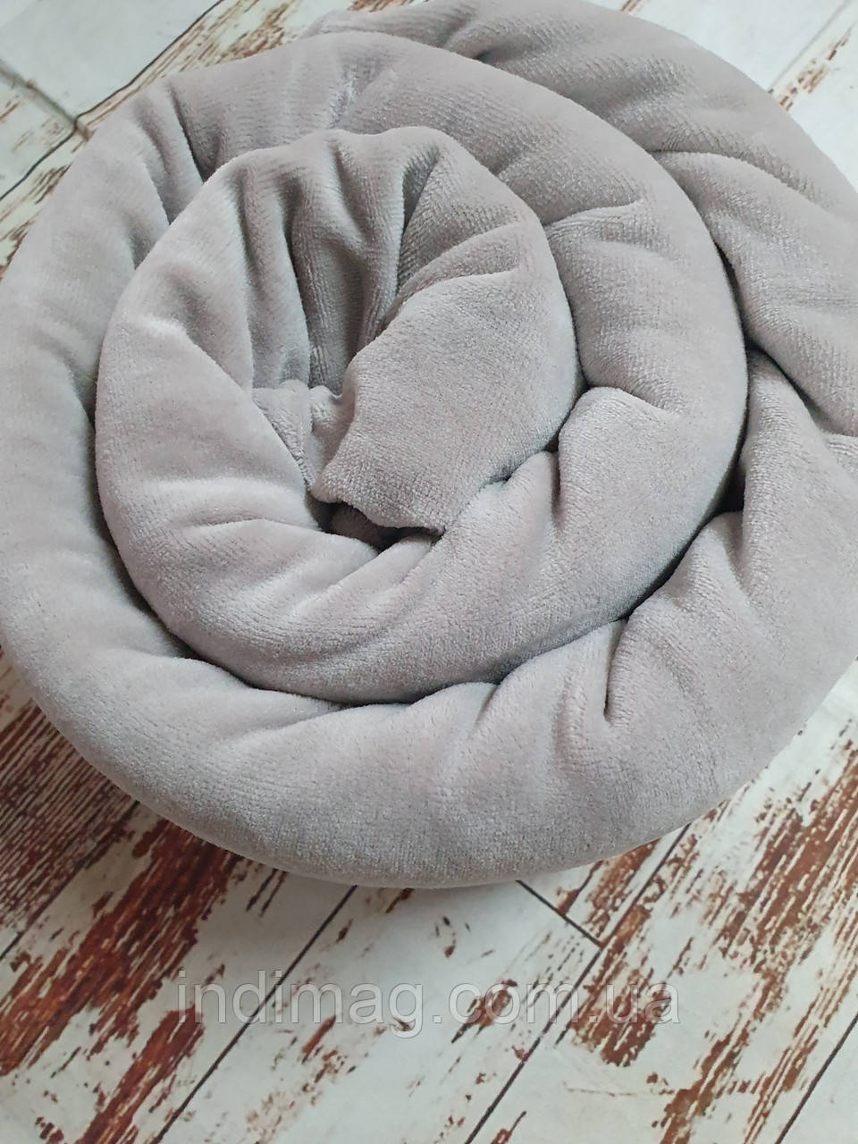 Бавовняний Велюр  срібло, фото 1