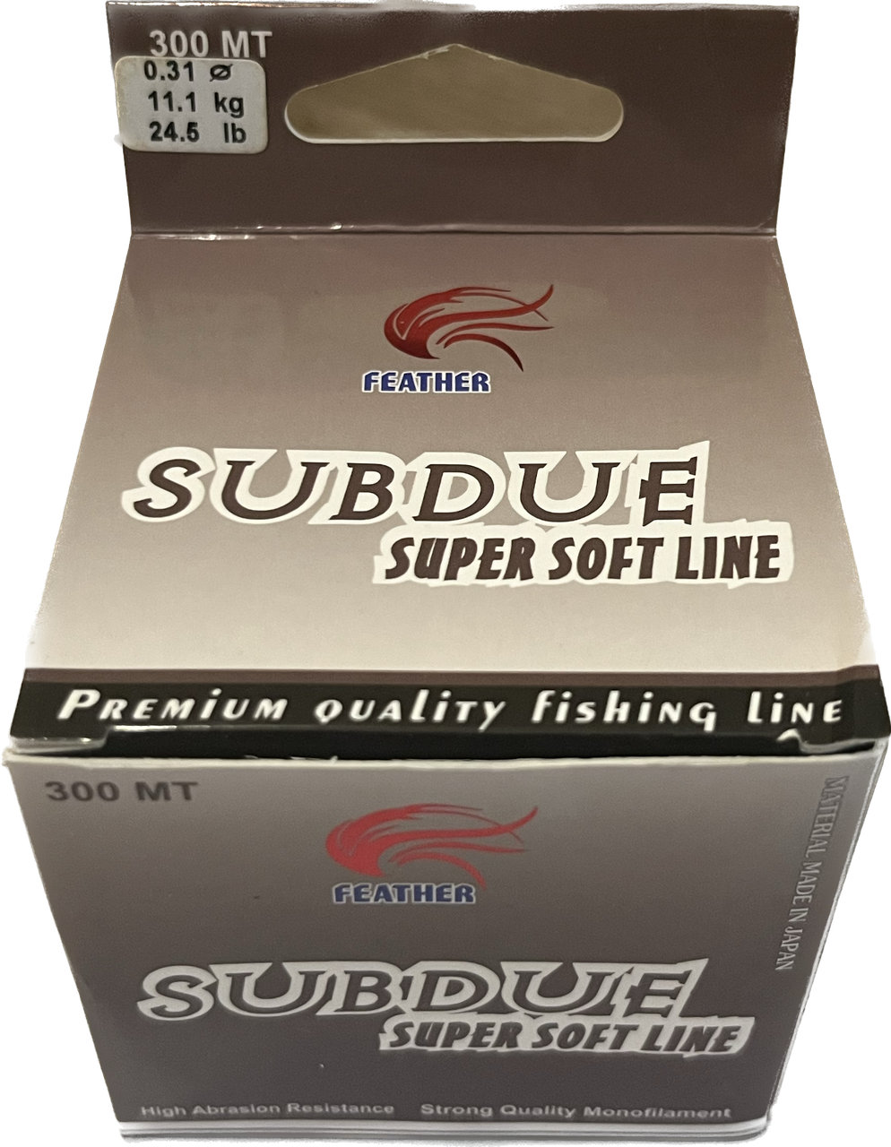 Ліска Feather Subdue 300м коричнева