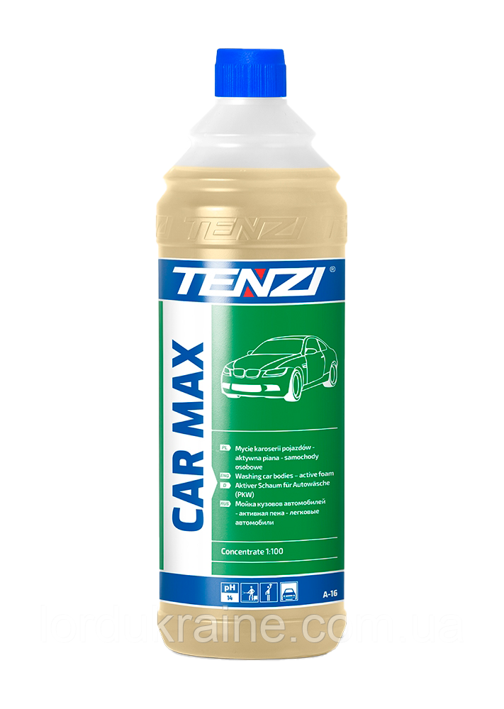 Активна піна для безконтактного та ручного миття автомобіля Tenzi Car Max, 1 л.