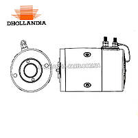 Мотор 12 В 2 кВт для гідроборту Dhollandia ( MP014 ), фото 7