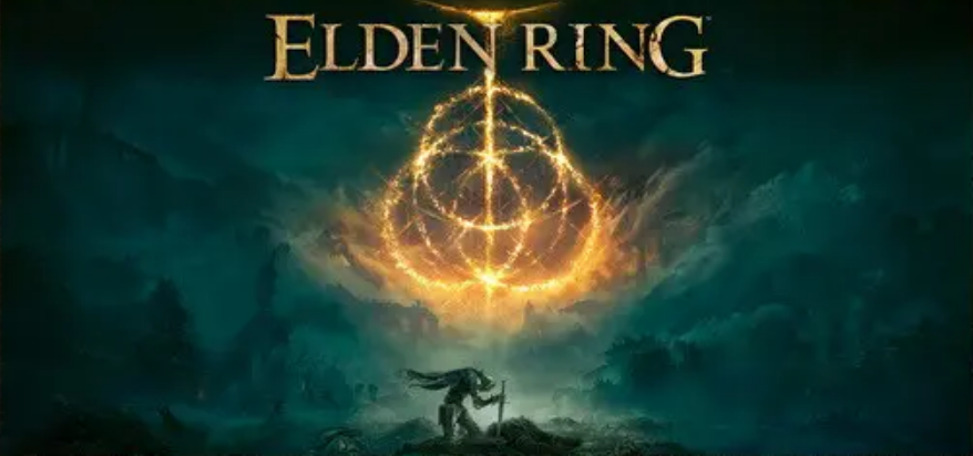 Чашка біла керамічна з принтом "Elden Ring" Елден ринг ABC